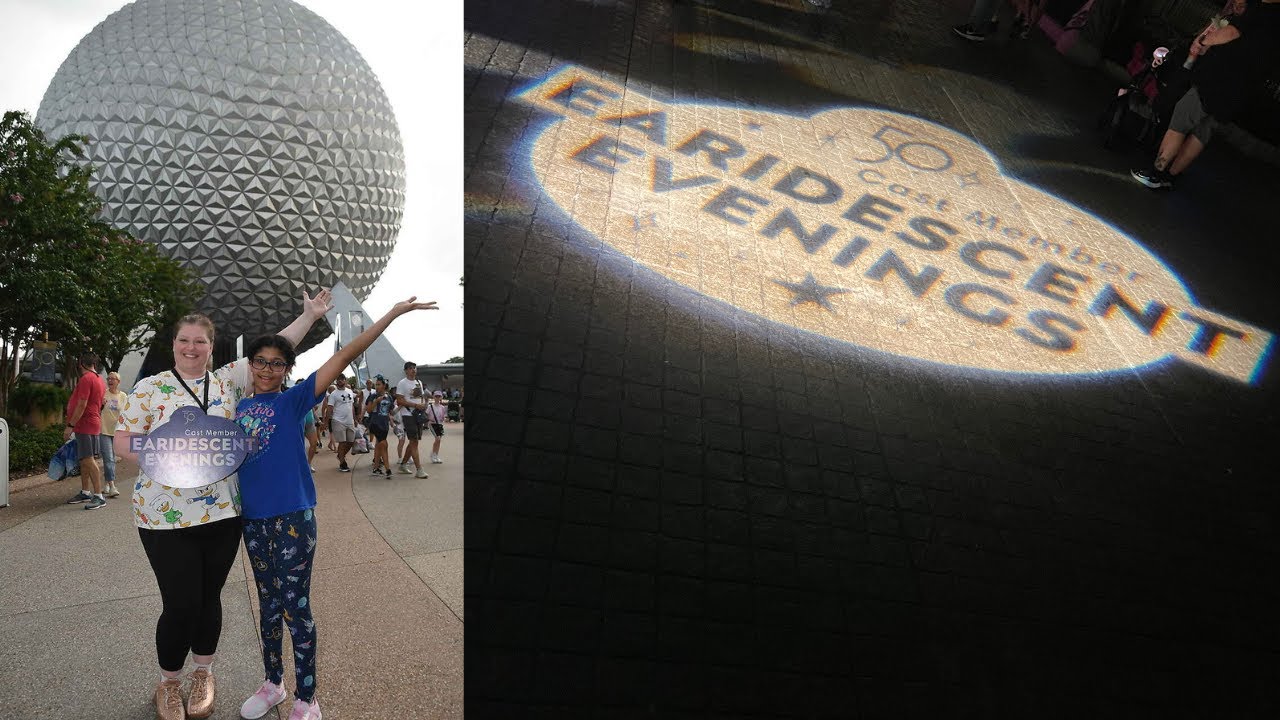 Disney's Epcot For Cast Member EARidescent evenings!
