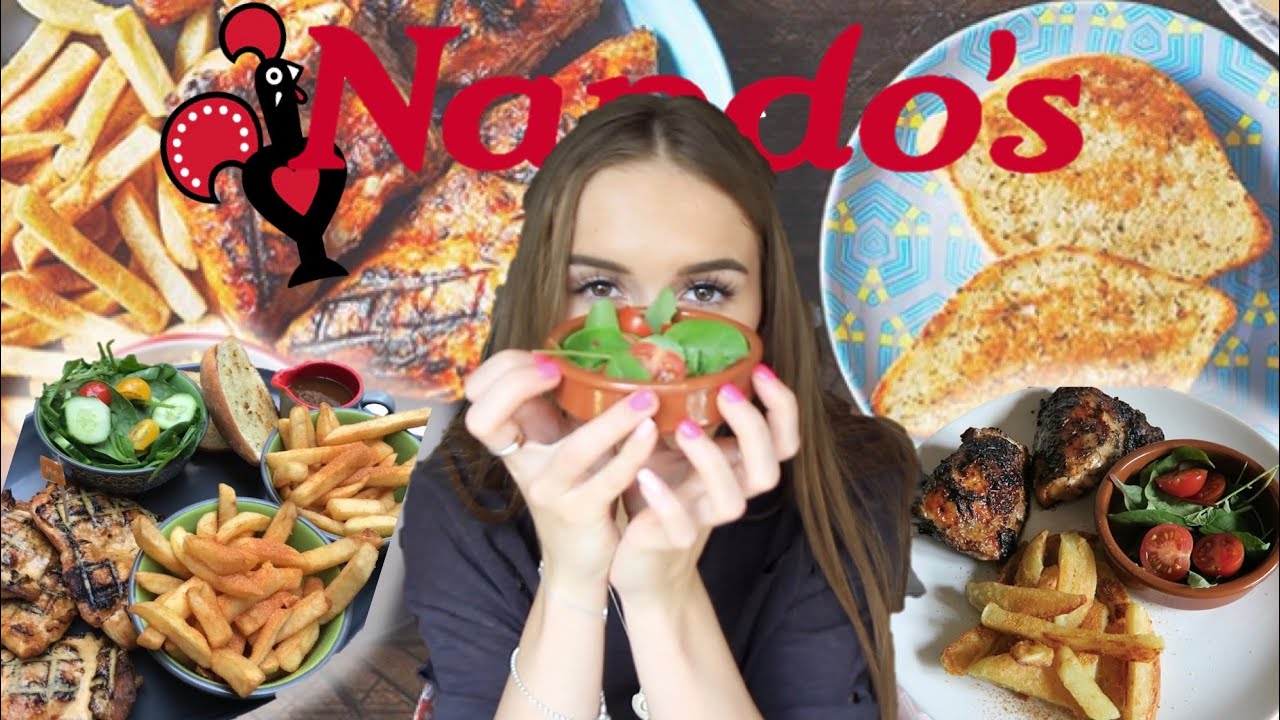 MAKING MY OWN NANDOS / RECREATING MY NANDOS ORDER AT HOME FAKEAWAY