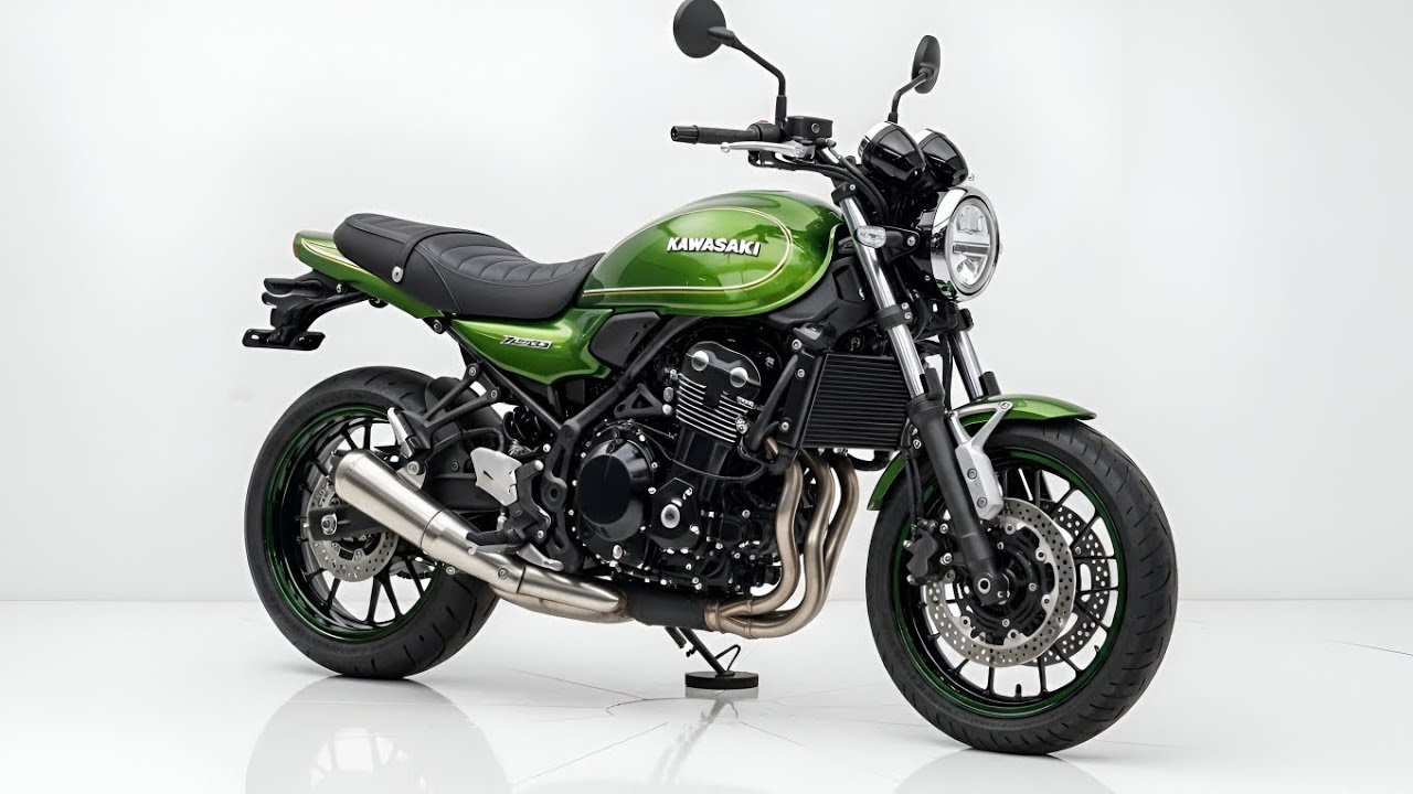 2026 KAWASAKI Z650RS Candy Emerald Green - Ultimate Retro Modern Motorcycle Showroom Tour 