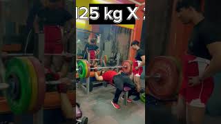 125 kg X 2#workout #motivation #workoutchalleng
