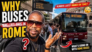 Rome Is Beautiful… But Why Are the Buses Like This? 😳