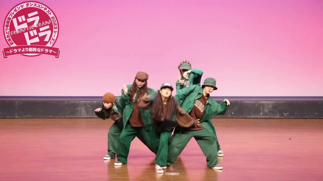 ダンスコンテスト ドラドラ2023 5th PERIOD -信州予選- OPENチーム部門 優勝:BEEBRO