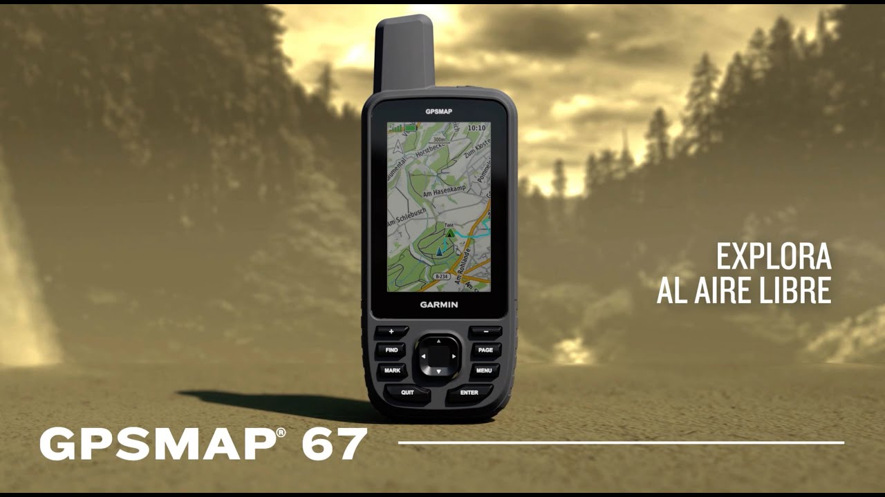 Garmin | GPSMAP | GPS portátil - YouTube