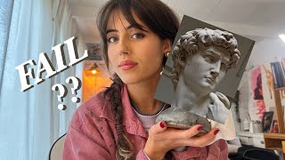 Sculpting a bust with air dry clay… a FIRST attempt!! ✨