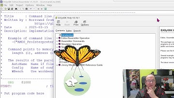 Easy68k introduction and AMOS Pro command line handling