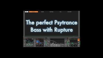 The Perfect KickBass Psytrance with Rupture #sounddesign #ableton #electronicmusic #synthesizer