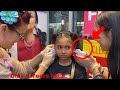 9 YEAR OLD AVA GETS A SECOND PIERCING WITH HER BESTIES!