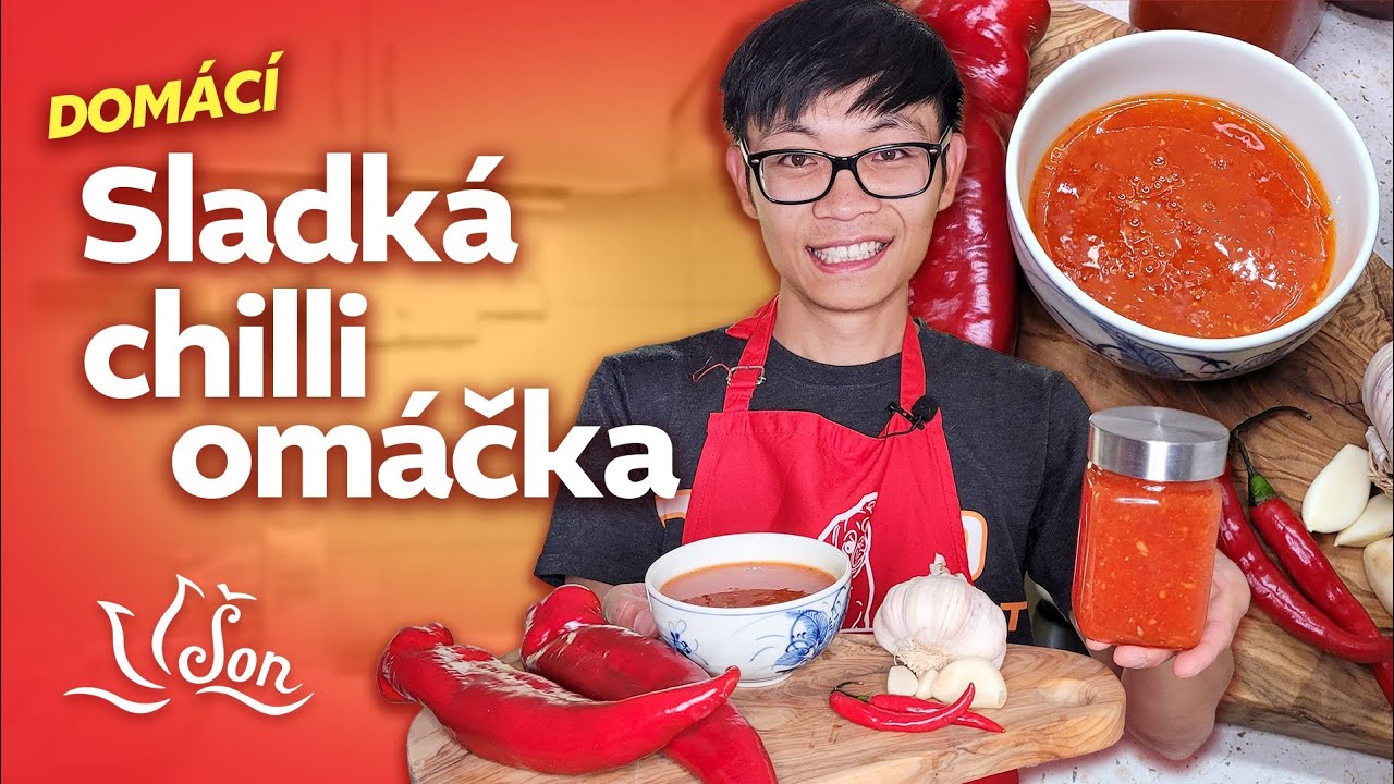 Domácí sladká chilli omáčka