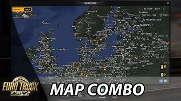 ETS2 1.36 | Project Balkans 4.0 + ROS 7.7 + PR 2.4.1 + 15 Maps | Map Combo