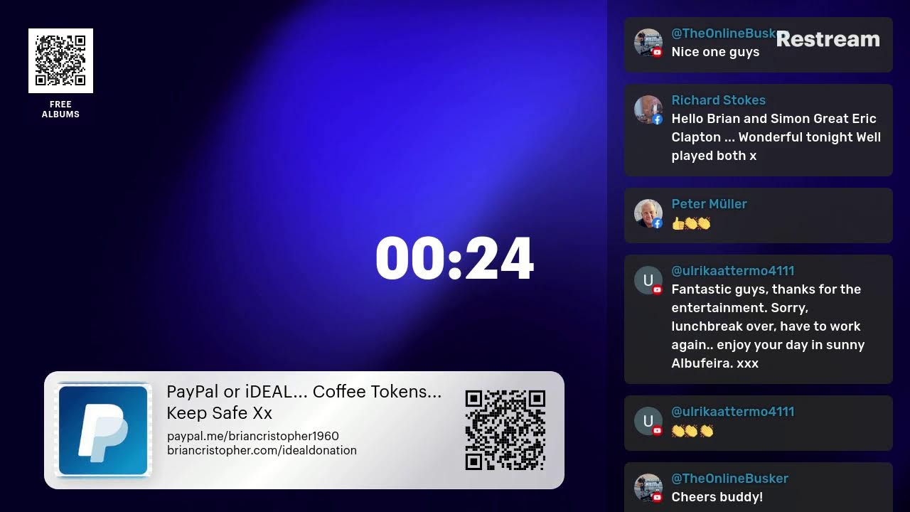 Live From Home #8  2026 Brian Cristopher Busking Online