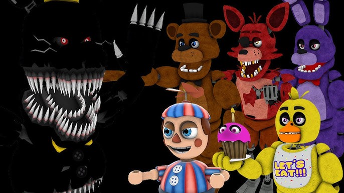 FNAF 4 NIGHTMARE ANIMATRONIC VOICES #2 