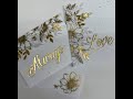 Love Always!! Split Card Bouquet Wedding Valentine using Stampin' Up Forever & Always Bundle!