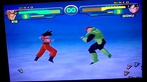 Dragon Ball Z Budokai(Gamecube)-Android 16 vs Goku II