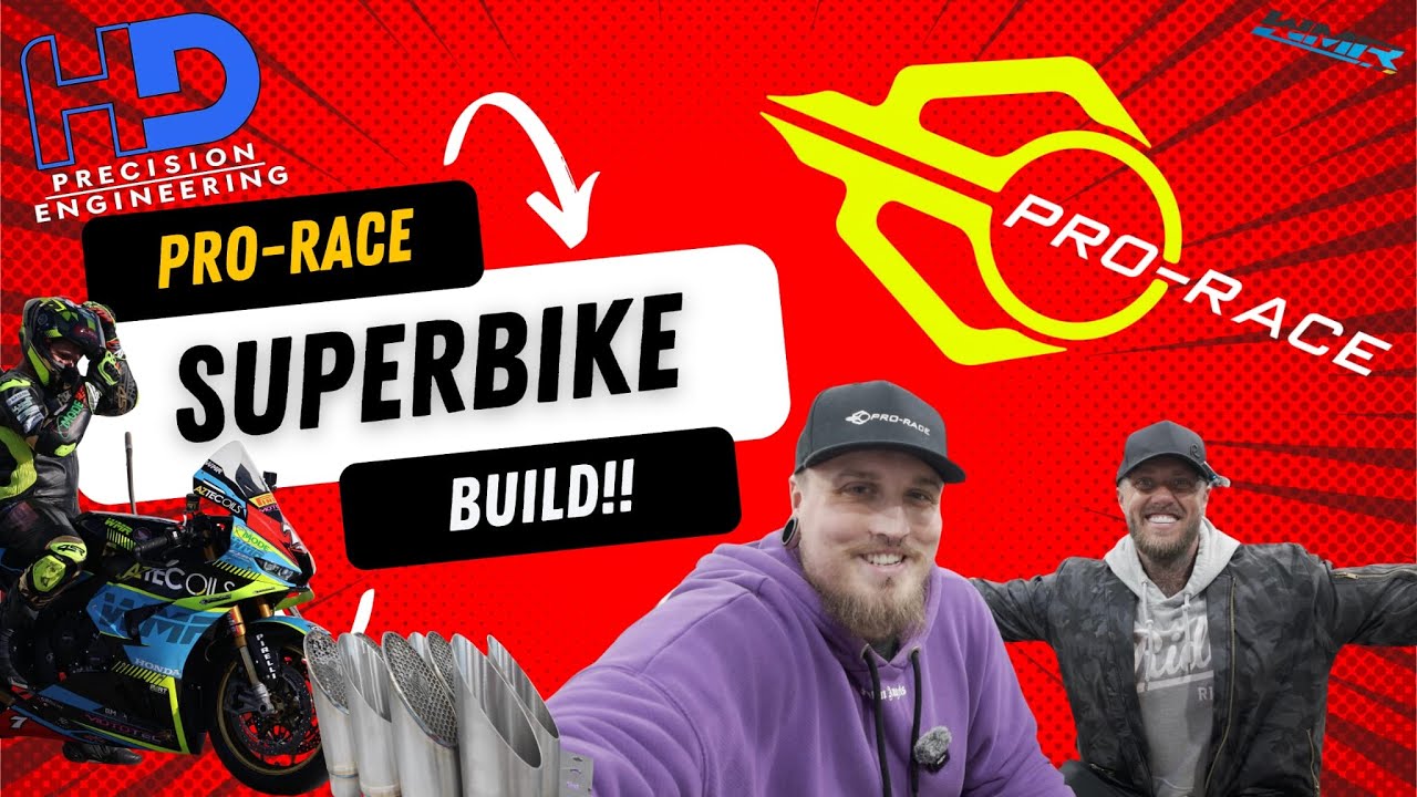 🔥BUILDING A BSB SUPERBIKE : Behind The Scenes - Titanium Exhausts, CNC Machining & Pro-Race Welding🔥