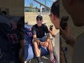 pranking the divers with a 2.8 seconds challenge 😆 #shorts