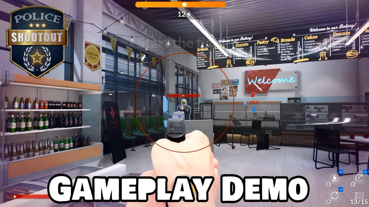 Police Shootout Gameplay Demo / PC