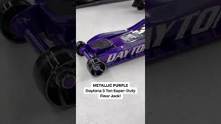 Metallic Purple Daytona 3 Ton LowProfile SuperDuty Floor Jack | Harbor Freight