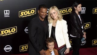 Alfonso Ribeiro and Angela Unkrich "Solo: A Star Wars Story" World Premiere Red Carpet