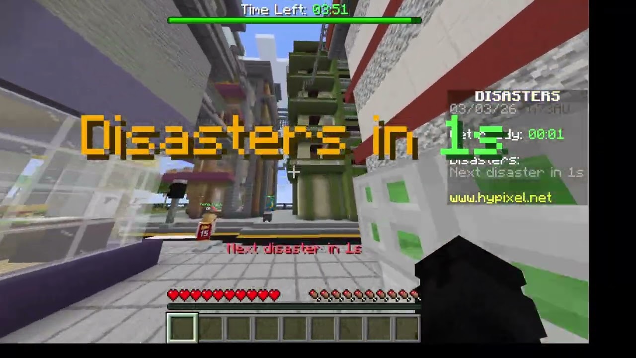 survivre a la fin du monde sur minecraft