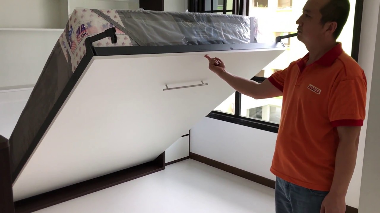 Hidden Bed /Space Saving Bed HDB Studio BTO-2Rm.MasterRm HWB QUEEN.Khatib Yishun.HWB HUB.EC.