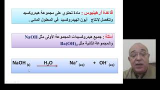 الأحماض والقواعد - الخصائص - نظريات الأحماض والقواعد