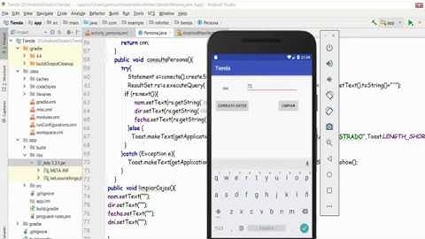 CONSULTAR A UNA BASE DE DATOS SQLserver DESDE ANDROID STUDIO