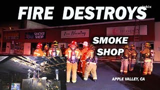 Apple valley, ca - on saturday november 17th, 2018 around 7:15 p.m. a
commercial structure 2 alarm fire at 4 unit shopping strip, hwy 18
just west of ka...