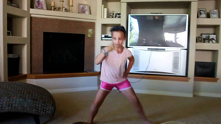 9 Year old Chloe dancing to "The Time" by Black Ey...