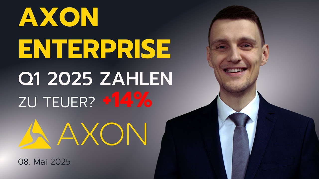 Axon Enterprise Aktie - Eine Sicherheitslösung auch fürs Depot? Wachstumsaktie dreht auf.