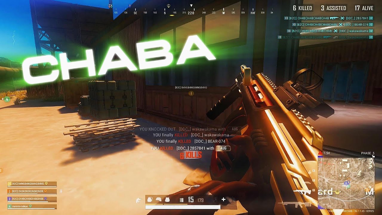 절대고수의 매우 폭력적인 교전 영상 🔥 │ 'CHABA' 배그 매드무비 │ PUBG Montage 4K