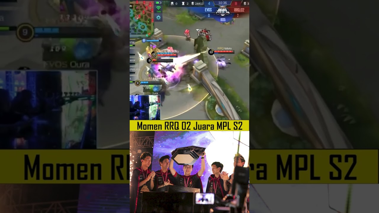 Momen RRQ O2 Juara MPL S2