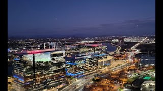 Lake, Mountain, and Town - Sunset Views from A-Mountain in Tempe, Arizona