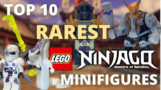 Top Ten RAREST LEGO Ninjago Minfigures