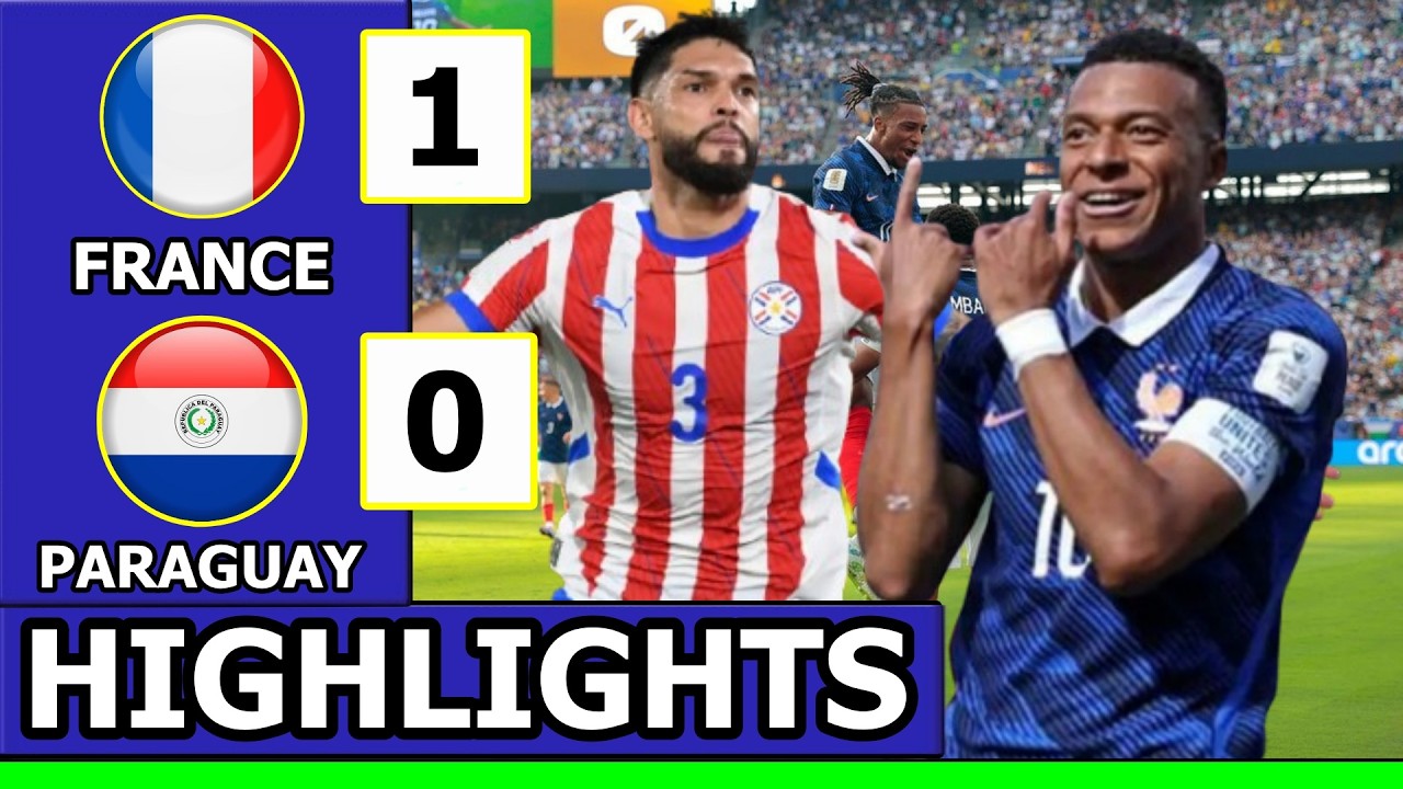 🔴 France VS Paraguay 🔵 Extended Highlights • Round Of 16 • MBAPPE Goals • Hasil Piala Dunia 2026 | •