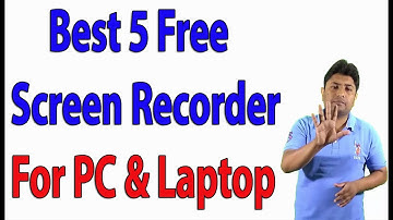 Top 5 Best Free Screen Recording Software For Windows With No Watermark