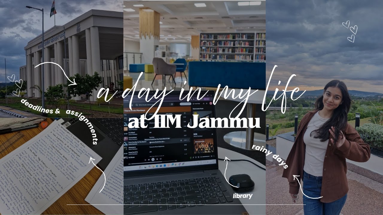 a day in my life as an ipm student at IIM Jammu | IPMAT | JIPMAT