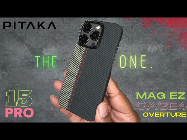 PITAKA Fusion Weaving MagEZ Case 5 for iPhone 15 Pro (2023