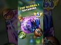 TOP GLOBAL 1 HAYABUSA #mlbb #mlbbcreatorcamp #mobilelegends #shorts