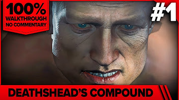 Wolfenstein: The New Order 100% Cinematic Walkthrough (Über, All Perks) 01 DEATHSHEAD