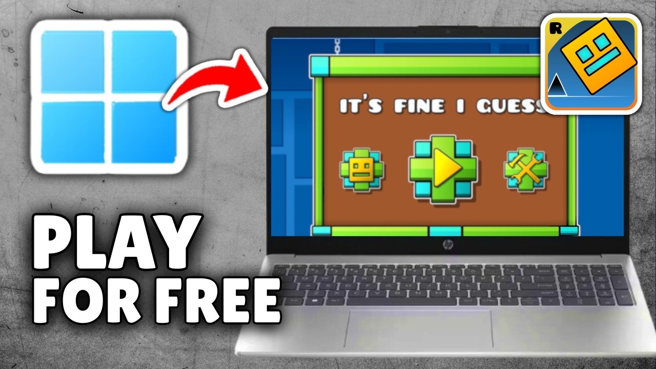 How to play Geometry Dash On PC without Download | Online Free - YouTube