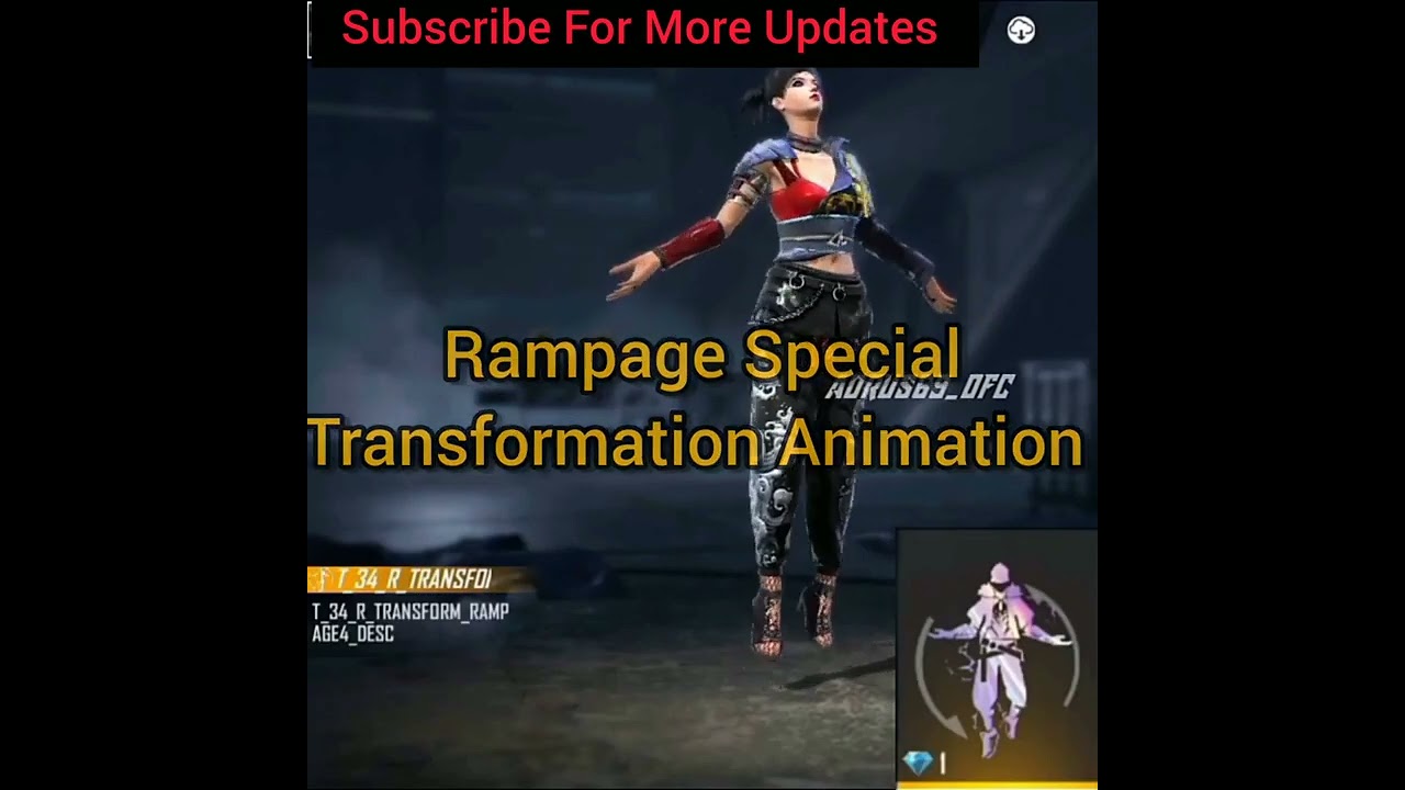 OB34 UPDATE NEW RAMPAGE 4.0 EVENT | RAMPAGE TRANSFER ANIMATION & PIN 😱| 