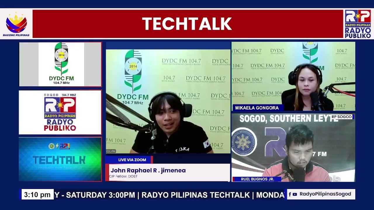 TechTalk with Mr. John Raphael R. Jimenea, CIP Fellow, DOST, DAS VSU