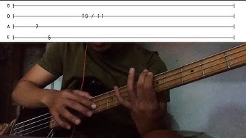 Magbalik-Callalily bass cover with tabs
