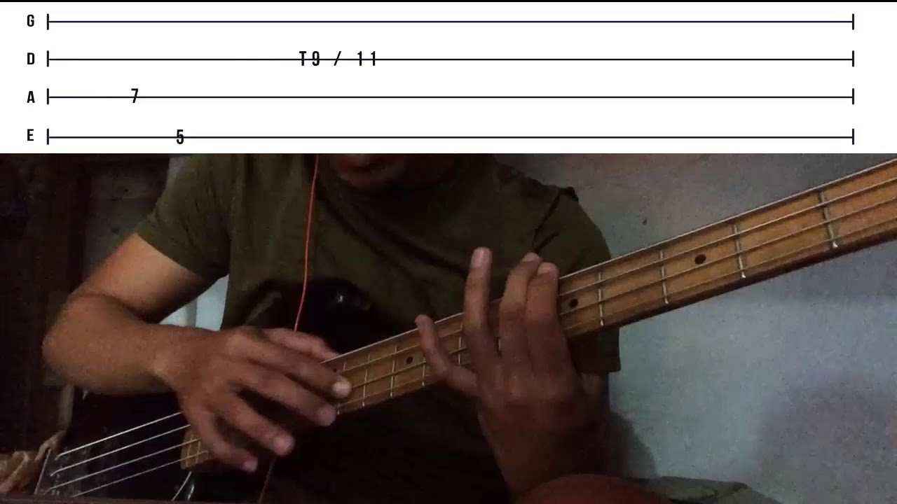 MagbalikCallalily bass cover with tabs YouTube