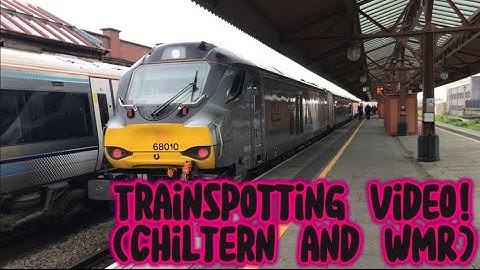 Trainspotting at Birmingham Moor Street, Solihull and Cradley Heath!! (ft. WMR and Chiltern)