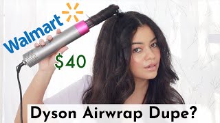 I bought this Dyson Airwrap dupe for $37 from Walmart - the results are  better than I imagined