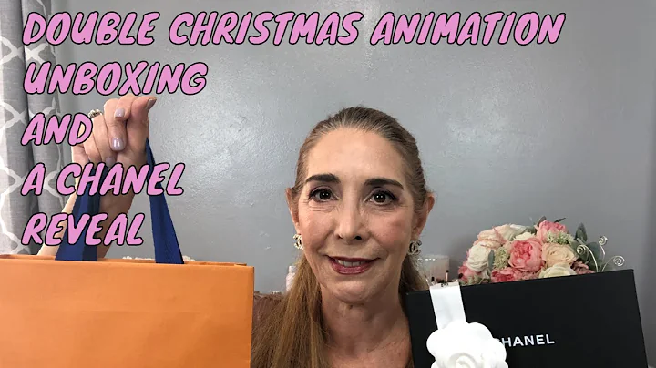 DOUBLE UNBOXING LOUIS VUITTON CHRISTMAS ANIMATION 2021 ALONG WITH A CHANEL REVEAL
