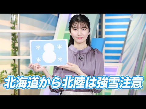お天気キャスター解説 あす 1月10日(火)の天気