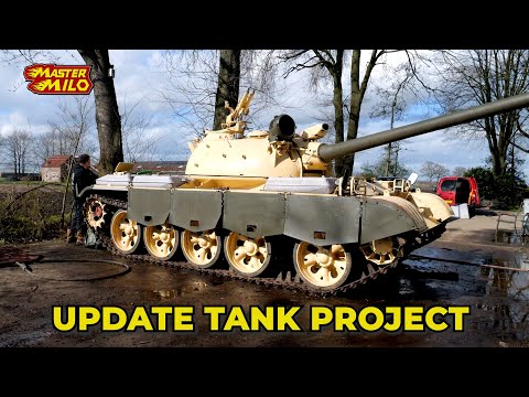 Update on our tank project (engine is out and fully detailling)
