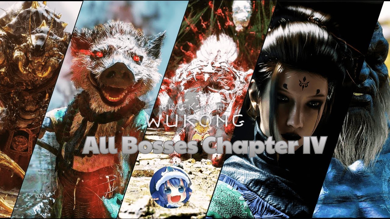 ALL BOOSES CHAPTER 4 - BLACK MYTH WUKONG